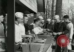 Image of Food and mess operation at Naval Station Great Lakes World War I Great Lakes Illinois USA, 1917, second 57 stock footage video 65675077385
