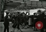 Image of US Navy recruits sleeping in hammocks in barracks Great Lakes Illinois USA, 1917, second 4 stock footage video 65675077387