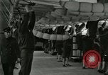 Image of US Navy recruits sleeping in hammocks in barracks Great Lakes Illinois USA, 1917, second 7 stock footage video 65675077387