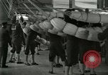 Image of US Navy recruits sleeping in hammocks in barracks Great Lakes Illinois USA, 1917, second 23 stock footage video 65675077387