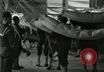 Image of US Navy recruits sleeping in hammocks in barracks Great Lakes Illinois USA, 1917, second 31 stock footage video 65675077387