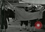 Image of US Navy recruits sleeping in hammocks in barracks Great Lakes Illinois USA, 1917, second 39 stock footage video 65675077387