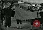 Image of US Navy recruits sleeping in hammocks in barracks Great Lakes Illinois USA, 1917, second 41 stock footage video 65675077387