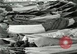 Image of US Navy recruits sleeping in hammocks in barracks Great Lakes Illinois USA, 1917, second 44 stock footage video 65675077387