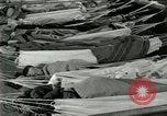 Image of US Navy recruits sleeping in hammocks in barracks Great Lakes Illinois USA, 1917, second 54 stock footage video 65675077387