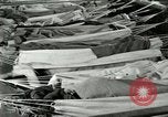 Image of US Navy recruits sleeping in hammocks in barracks Great Lakes Illinois USA, 1917, second 62 stock footage video 65675077387