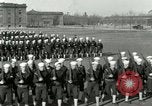 Standbild US Navy Segler bohren während Ersten Weltkrieg Ausbildung Great Lakes Illinois USA, 1917, aus Sekunde 36 historischem Filmmaterial Videoclip 65675077388