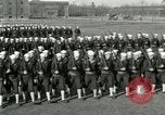 Standbild US Navy Segler bohren während Ersten Weltkrieg Ausbildung Great Lakes Illinois USA, 1917, aus Sekunde 45 historischem Filmmaterial Videoclip 65675077388
