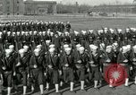 Standbild US Navy Segler bohren während Ersten Weltkrieg Ausbildung Great Lakes Illinois USA, 1917, aus Sekunde 46 historischem Filmmaterial Videoclip 65675077388
