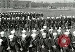 Standbild US Navy Segler bohren während Ersten Weltkrieg Ausbildung Great Lakes Illinois USA, 1917, aus Sekunde 48 historischem Filmmaterial Videoclip 65675077388