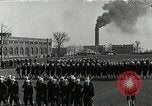 Image of US Navy drills and training on parade field Great Lakes Illinois USA, 1917, second 1 stock footage video 65675077389