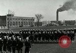 Image of US Navy drills and training on parade field Great Lakes Illinois USA, 1917, second 12 stock footage video 65675077389