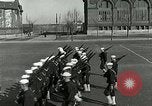 Image of US Navy drills and training on parade field Great Lakes Illinois USA, 1917, second 17 stock footage video 65675077389