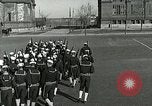 Image of US Navy drills and training on parade field Great Lakes Illinois USA, 1917, second 26 stock footage video 65675077389
