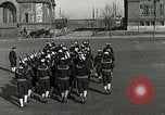 Image of US Navy drills and training on parade field Great Lakes Illinois USA, 1917, second 28 stock footage video 65675077389