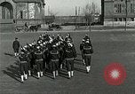 Image of US Navy drills and training on parade field Great Lakes Illinois USA, 1917, second 29 stock footage video 65675077389