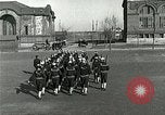 Image of US Navy drills and training on parade field Great Lakes Illinois USA, 1917, second 31 stock footage video 65675077389
