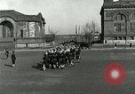 Image of US Navy drills and training on parade field Great Lakes Illinois USA, 1917, second 37 stock footage video 65675077389