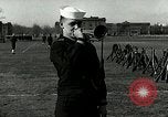 Image of US Navy drills and training on parade field Great Lakes Illinois USA, 1917, second 39 stock footage video 65675077389