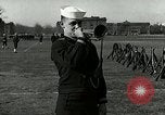 Image of US Navy drills and training on parade field Great Lakes Illinois USA, 1917, second 41 stock footage video 65675077389