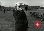 Image of US Navy drills and training on parade field Great Lakes Illinois USA, 1917, second 43 stock footage video 65675077389