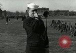Image of US Navy drills and training on parade field Great Lakes Illinois USA, 1917, second 46 stock footage video 65675077389