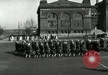 Image of US Navy drills and training on parade field Great Lakes Illinois USA, 1917, second 59 stock footage video 65675077389