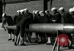 Image of US Navy weapons training World War I Great Lakes Illinois USA, 1917, second 25 stock footage video 65675077393