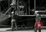 Image of US Navy seaplane aircraft training World War I Great Lakes Illinois USA, 1917, second 18 stock footage video 65675077395