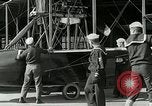 Image of US Navy seaplane aircraft training World War I Great Lakes Illinois USA, 1917, second 19 stock footage video 65675077395