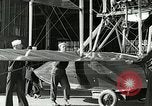 Image of US Navy seaplane aircraft training World War I Great Lakes Illinois USA, 1917, second 27 stock footage video 65675077395