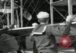 Image of US Navy seaplane aircraft training World War I Great Lakes Illinois USA, 1917, second 33 stock footage video 65675077395