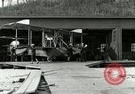 Image of US Navy seaplane aircraft training World War I Great Lakes Illinois USA, 1917, second 39 stock footage video 65675077395