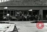 Image of US Navy seaplane aircraft training World War I Great Lakes Illinois USA, 1917, second 40 stock footage video 65675077395