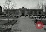 Standbild US Navy Segler mess Hall Great Lakes Illinois USA, 1917, aus Sekunde 3 historischem Filmmaterial Videoclip 65675077398
