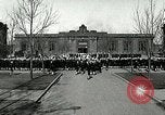 Standbild US Navy Segler mess Hall Great Lakes Illinois USA, 1917, aus Sekunde 13 historischem Filmmaterial Videoclip 65675077398