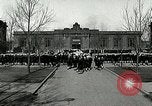 Standbild US Navy Segler mess Hall Great Lakes Illinois USA, 1917, aus Sekunde 15 historischem Filmmaterial Videoclip 65675077398