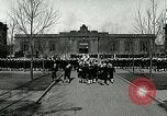 Standbild US Navy Segler mess Hall Great Lakes Illinois USA, 1917, aus Sekunde 20 historischem Filmmaterial Videoclip 65675077398