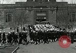 Standbild US Navy Segler mess Hall Great Lakes Illinois USA, 1917, aus Sekunde 59 historischem Filmmaterial Videoclip 65675077398