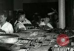 Image of kitchen operation at Naval Station Great Lakes Great Lakes Illinois USA, 1917, second 19 stock footage video 65675077399