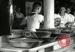Image of kitchen operation at Naval Station Great Lakes Great Lakes Illinois USA, 1917, second 31 stock footage video 65675077399
