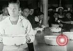 Image of kitchen operation at Naval Station Great Lakes Great Lakes Illinois USA, 1917, second 44 stock footage video 65675077399