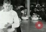 Image of kitchen operation at Naval Station Great Lakes Great Lakes Illinois USA, 1917, second 49 stock footage video 65675077399