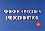 Image of American Seabees United States USA, 1945, second 18 stock footage video 65675077410