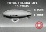 Standbild Luftschiff United States USA, 1950, aus Sekunde 45 historischem Filmmaterial Videoclip 65675077416