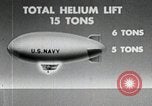 Standbild Luftschiff United States USA, 1950, aus Sekunde 46 historischem Filmmaterial Videoclip 65675077416