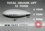 Standbild Luftschiff United States USA, 1950, aus Sekunde 54 historischem Filmmaterial Videoclip 65675077416