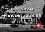 Image of 5 inch 38 caliber Dahlgren Virginia USA, 1951, second 16 stock footage video 65675077429