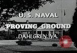Image of 5 inch 38 caliber Dahlgren Virginia USA, 1951, second 17 stock footage video 65675077429