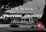 Image of 5 inch 38 caliber Dahlgren Virginia USA, 1951, second 18 stock footage video 65675077429